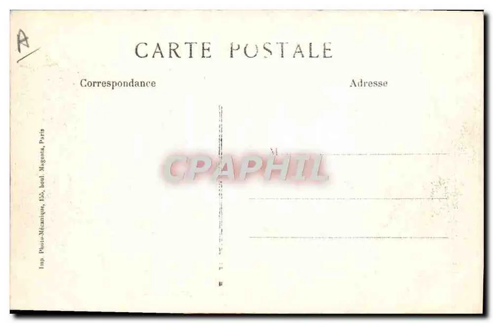 PARIS - Jardin des Plantes — Die Weißen Bären — Photo-Mécanique, 230 - Rückseite