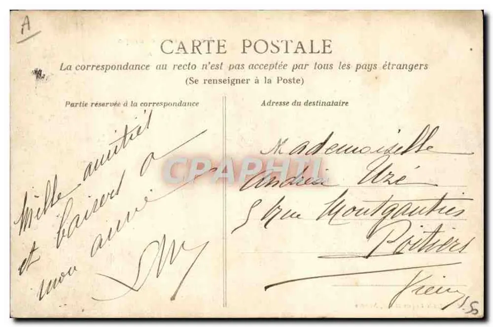 La Mare — Das Leben auf dem Land — Heliotypie, Dijon und Cie, Nordest - Rückseite