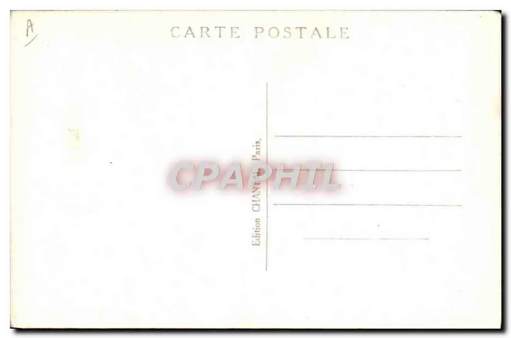 Monique Rolland — retrato — Edição CHANVILLE Paris, n°61 - Verso