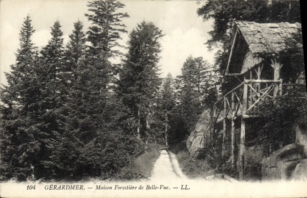 Gérardmer — Casa del Guardabosques de Belle-Vue — LL. - Anverso