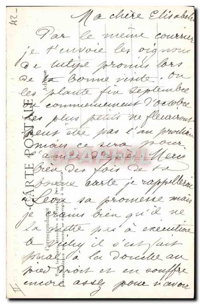 Renaison — Der Tâche-Staudamm — Das Wachhaus — E. L. D. - Rückseite