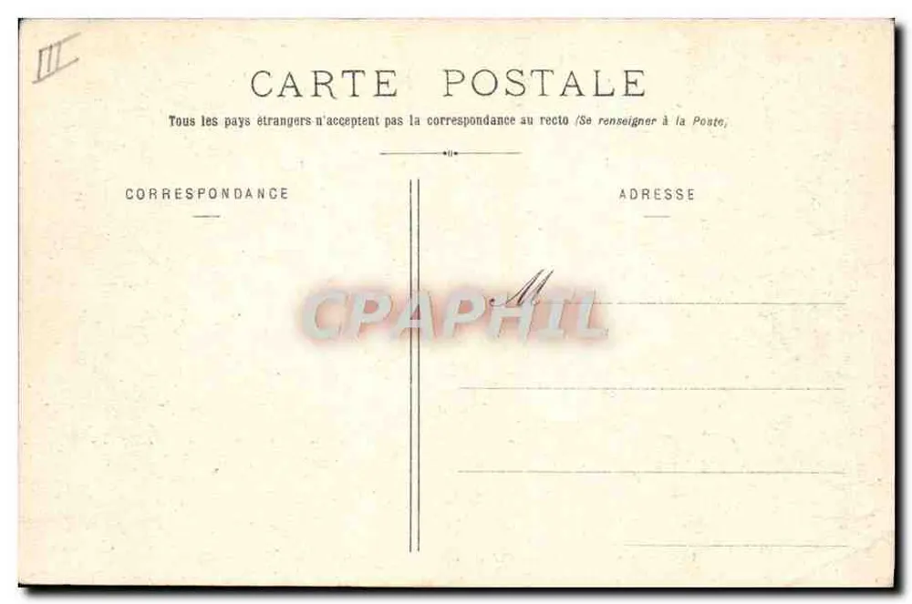 Les Charmettes - Das Forsthaus — Berge der Grande-Chartreuse — J. L. à V. Nr. 91 - Rückseite