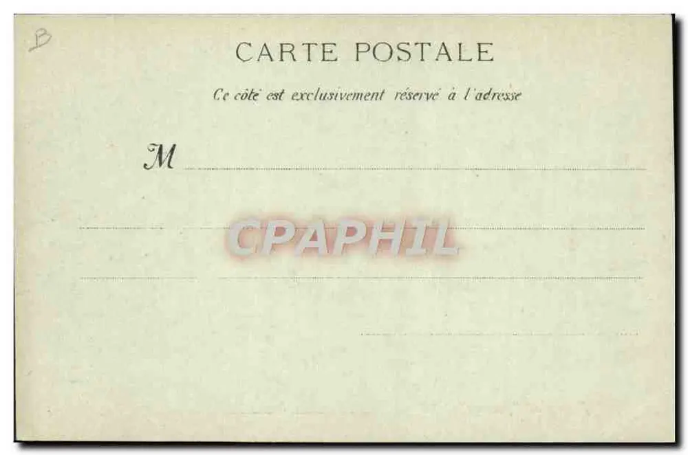 Dampfschiff "France" — Société Générale de Transports Maritimes à vapeur - Marseille — Edit. Gugliard - Rückseite