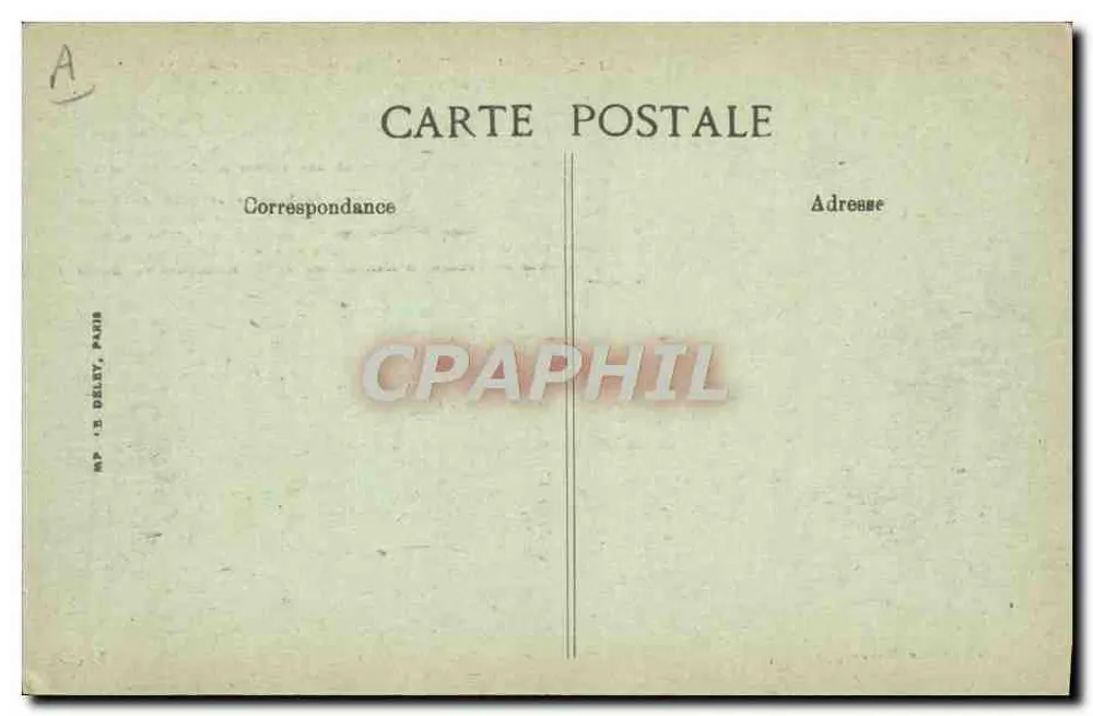 Le Havre — Der Transatlantiker "FRANCE" — Verlag MP. DELEY, PARIS, Nr. 116 - Rückseite