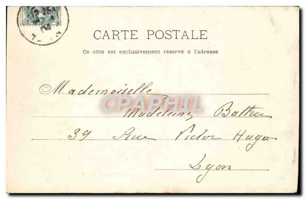 Inkompatibilität der Gemüter — Serie 39 — R. Melmlinger & Cie, Fotolabor, Nancy - Rückseite