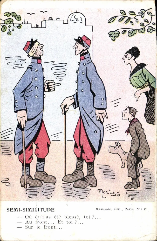 Semi-similitude — Massonnié, Verlag, Paris. N° 12 - Vorderseite