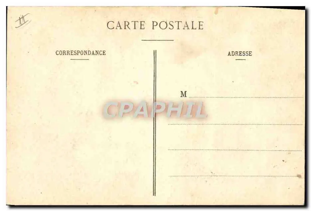 Mot de Cocagne de la Classe — Karikatur der Arbeiterklasse — Verlag Paris Déposé - Rückseite