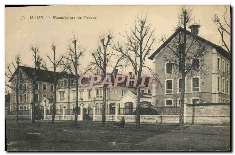 Dijon — Fábrica de Tabacos — editor não identificado, n° de série 28 - Frente