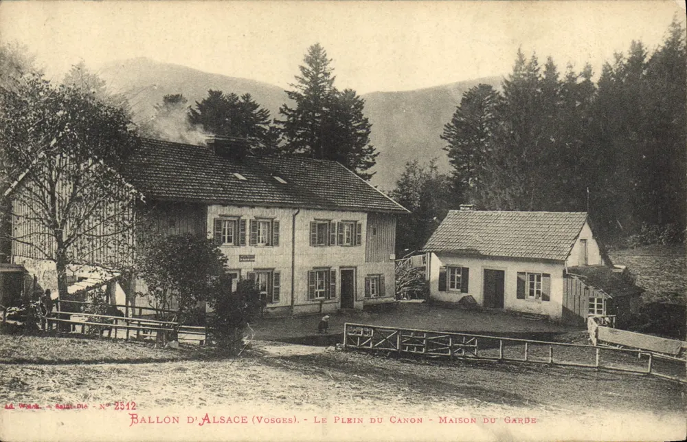 Ballon d'Alsace (Vosges) - Le Plein du Canon - Wachhäuschen — A.D. Ward - Saint-Dié - N° 2512 - Vorderseite