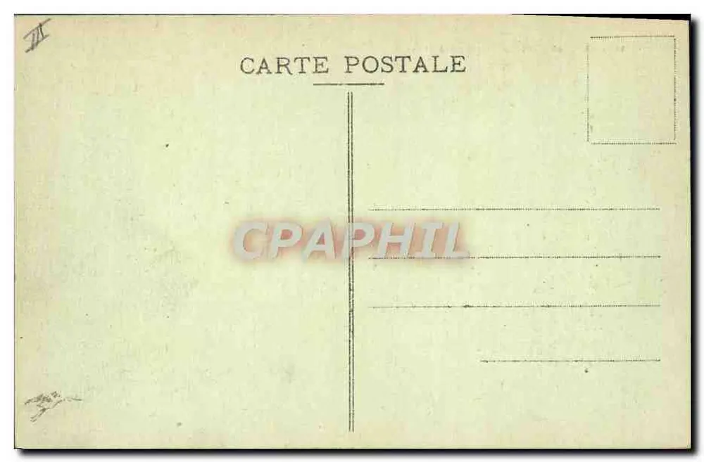 Korsika - Forsthaus von Aitone — unbekannter Verlag, Nr. 92 - Rückseite
