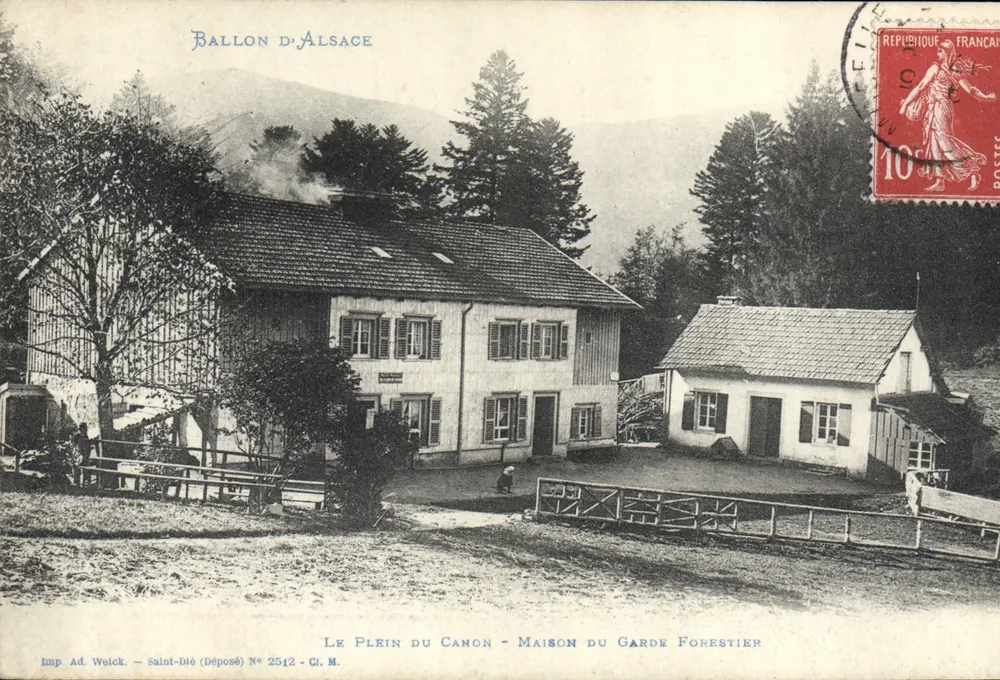 Der Voll des Canon — Försterhaus — Ballon d'Alsace - Vorderseite