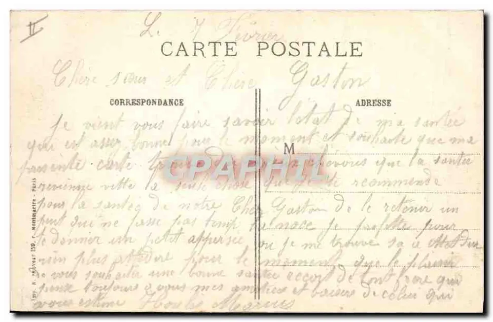 Perthes-les-Hurlus (Marne) — Forsthaus in der Nähe, an dem unsere Soldaten furchtbare Angriffe unternahmen — Verlag Benoist, Châlons-sur-Marne - Rückseite