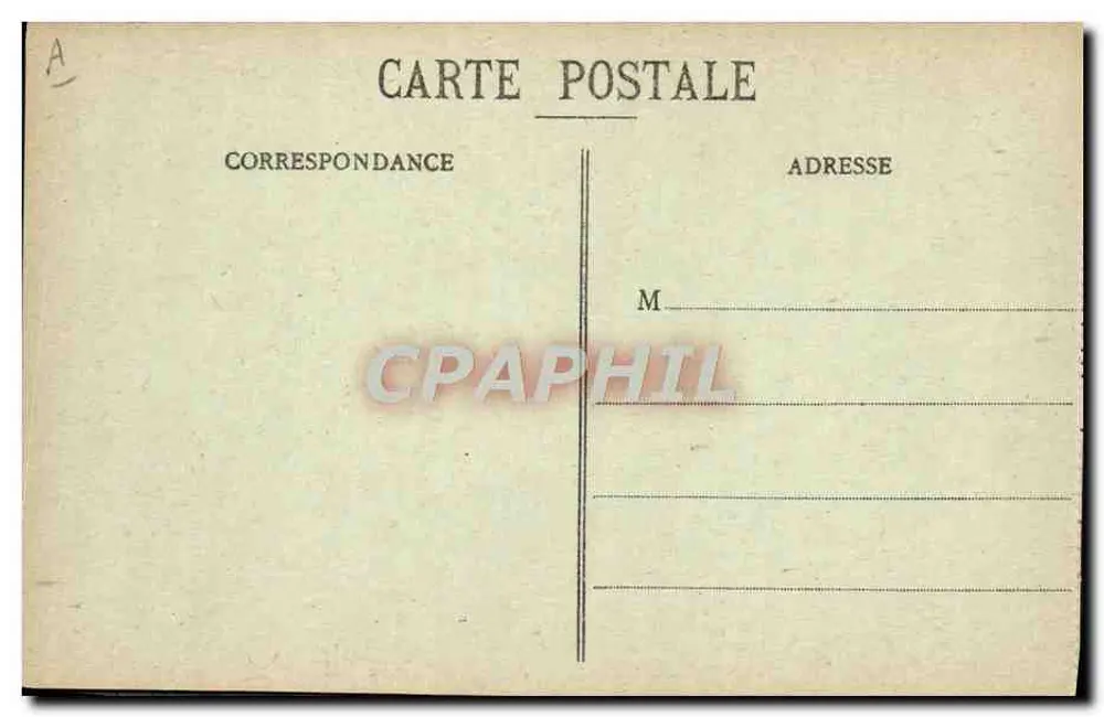 Der Transatlantik France — Le Havre — C.P. 2133 - Rückseite