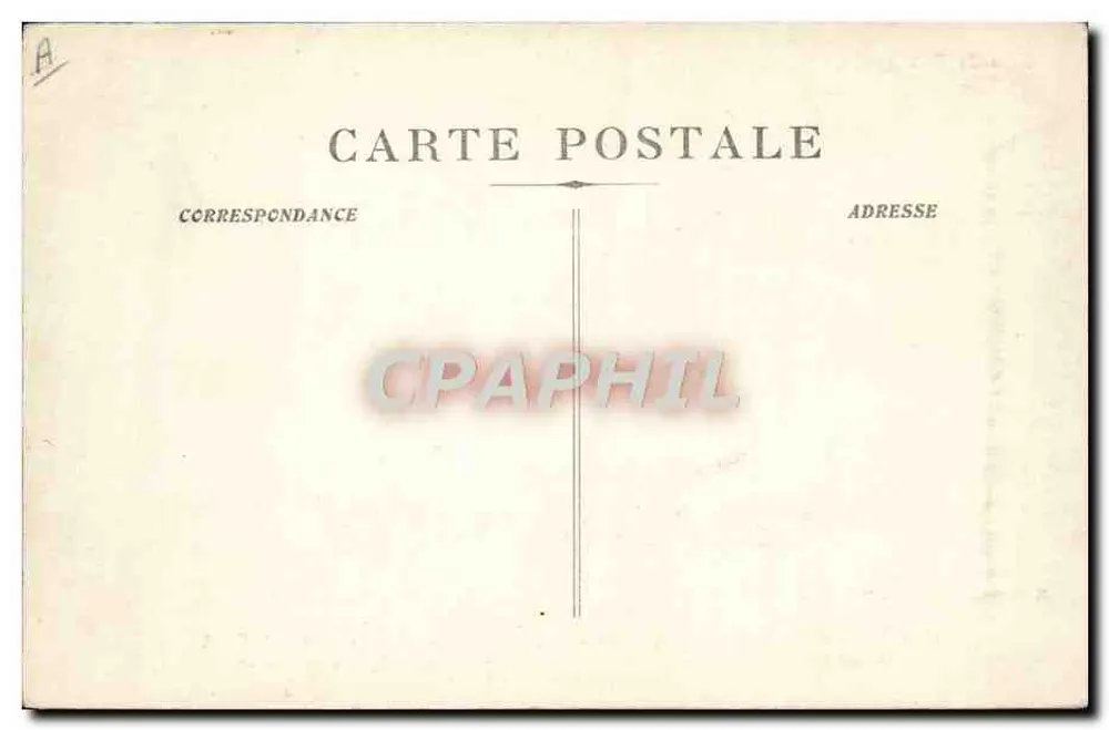 Der Dampfer « France » — Schiff der Société Générale T.M. — H. Grimaud & Cie, Marseille - Rückseite