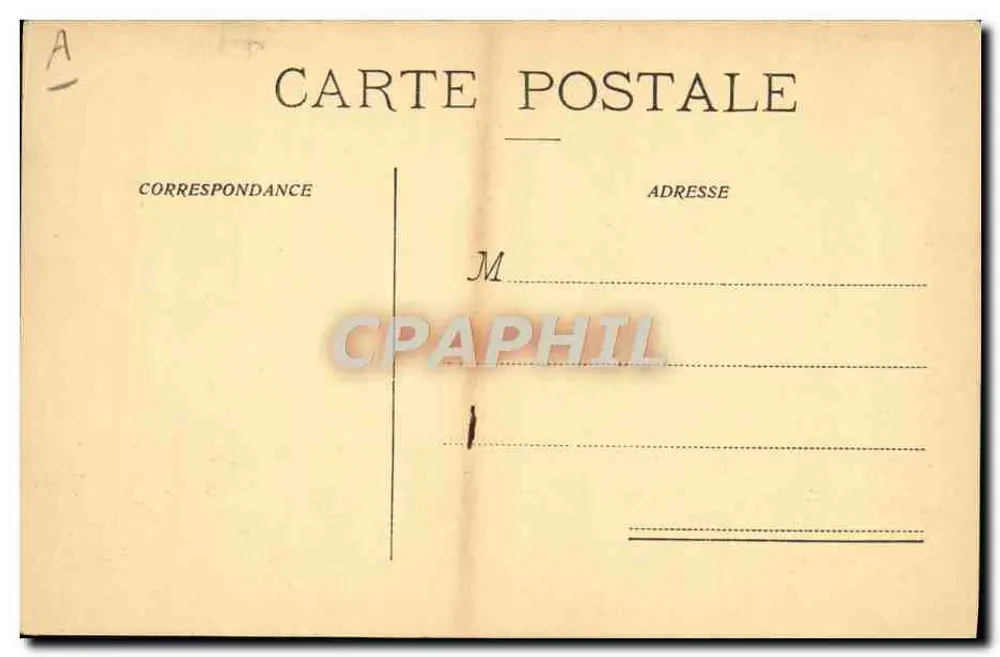 Dampfer FORMOSA — Funktelegraphie — Société Générale de Transports Maritimes à Vapeur, Marseille - Rückseite