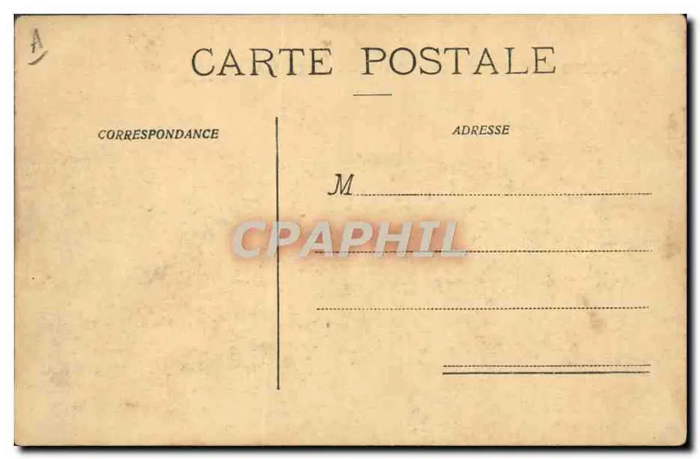 Dampfer FORMOSA — Funktelegraphie — Société Générale de Transports Maritimes à Vapeur, Marseille - Rückseite