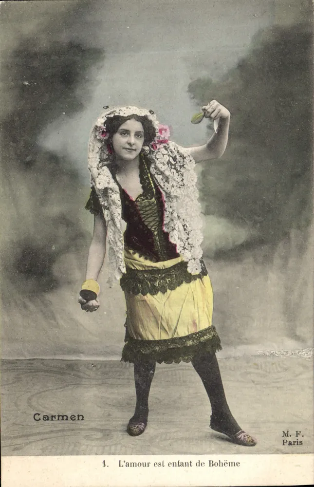 Carmen — Die Liebe ist ein Kind der Boehmen — M. F. Paris, Nr. 1 - Vorderseite