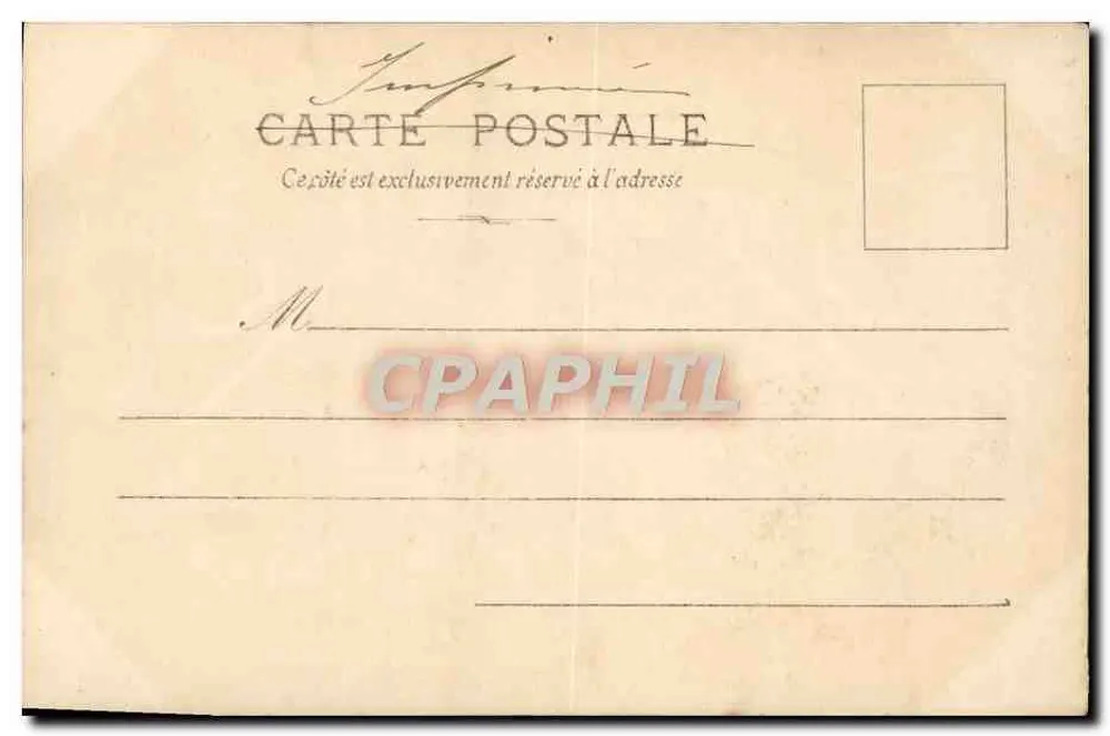 Jungmann und junge Frau in einem Waldszenario — Szene des Verweigerungs — Kunzli Frères, Paris, Nr. St 335 - Rückseite