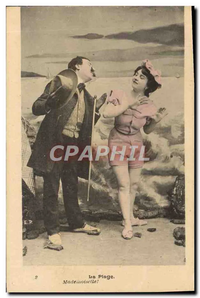Le Plege. Mademoiselle! — Theater-Szene — E.P. n°2 - Vorderseite