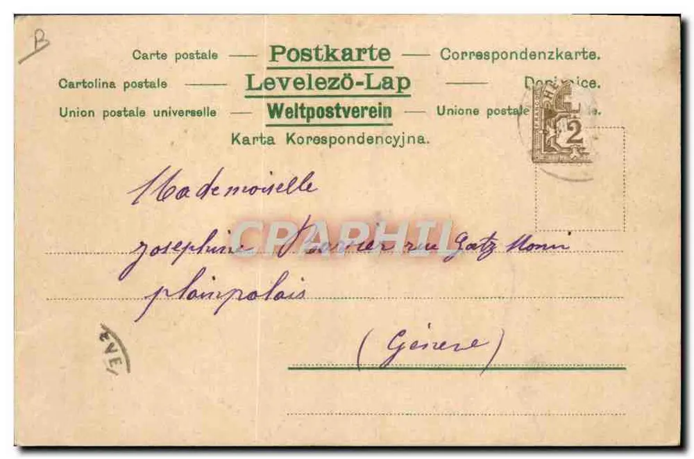 Quarteto humorístico — Humoristisches Quartett — editor ST. 2325 - Verso