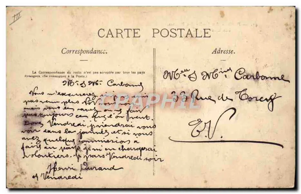 Paris — Im Jardin des Plantes. Die Braunbären — Verlag nicht sichtbar, Seriennummer 41 - Rückseite