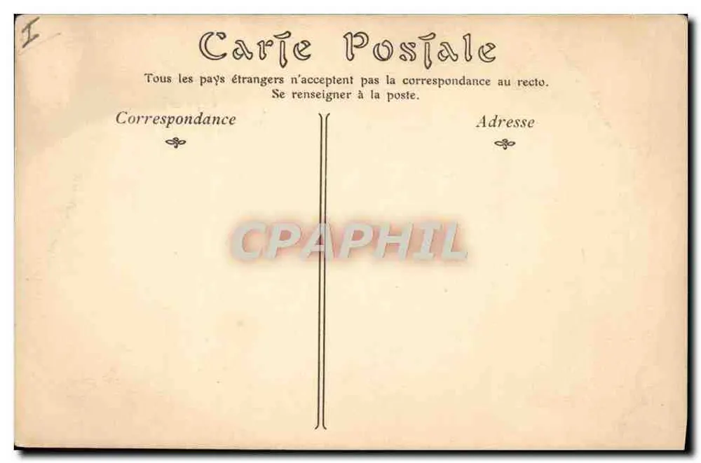 Das Adoptivkind — Salon von 1906 — von Henri Bonnefoy - Rückseite