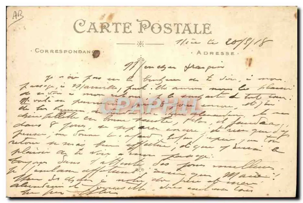Brittany — Festtag und Vergebungstag — Artaud et Nozais, Nantes, Nr. 16 - Rückseite
