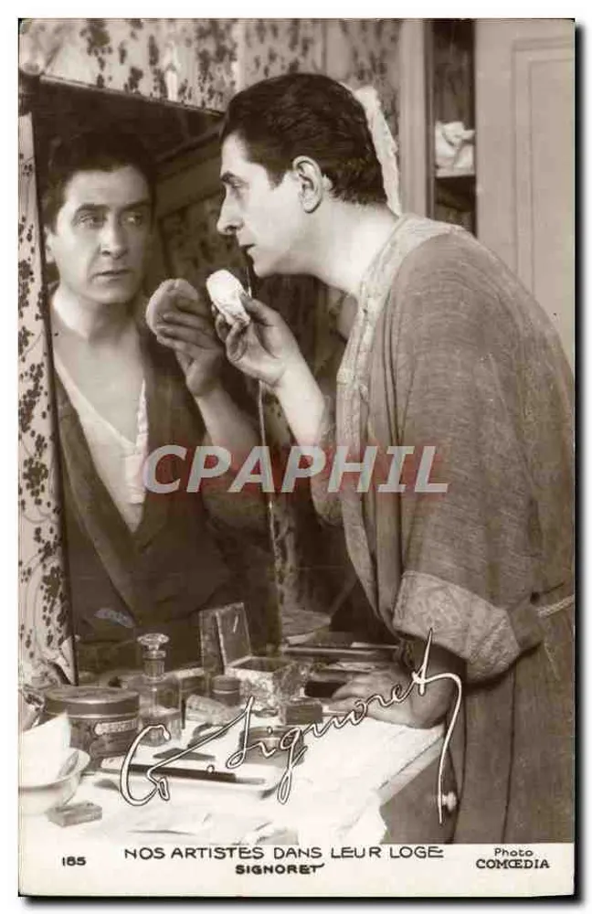 Nossos Artistas em Seu Quarto — Signoret — Foto Comedia - Frente