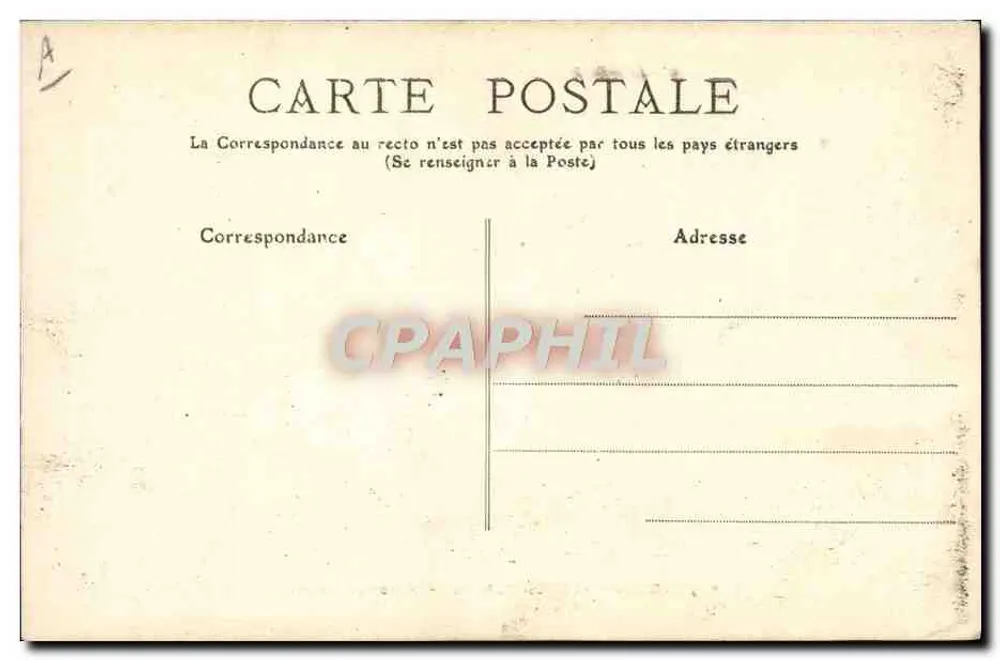 Riom — De Tabaksmakerij — Puy-de-Dôme — uitgever I.L. - Achterkant