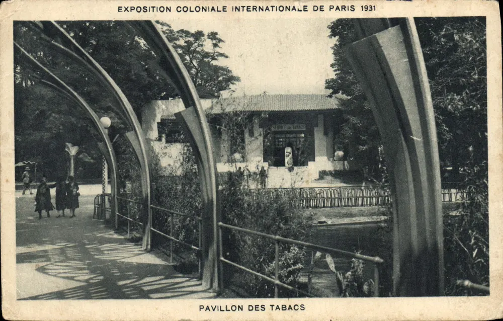 Internationale Kolonialausstellung Paris 1931 — Tabakpavillon — Verlag unbekannt - Vorderseite