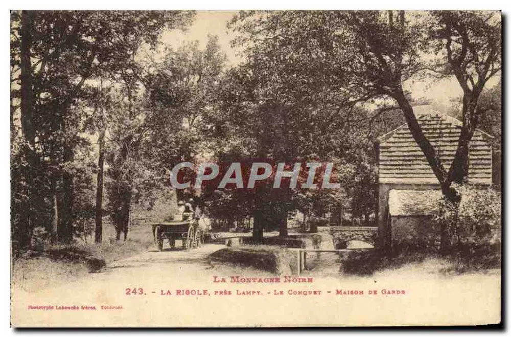 La Rigole, Frêne Lampy - Le Conquet - Wachhaus - Phototypie Lakewoche Irénes, Toulouse - Vorderseite