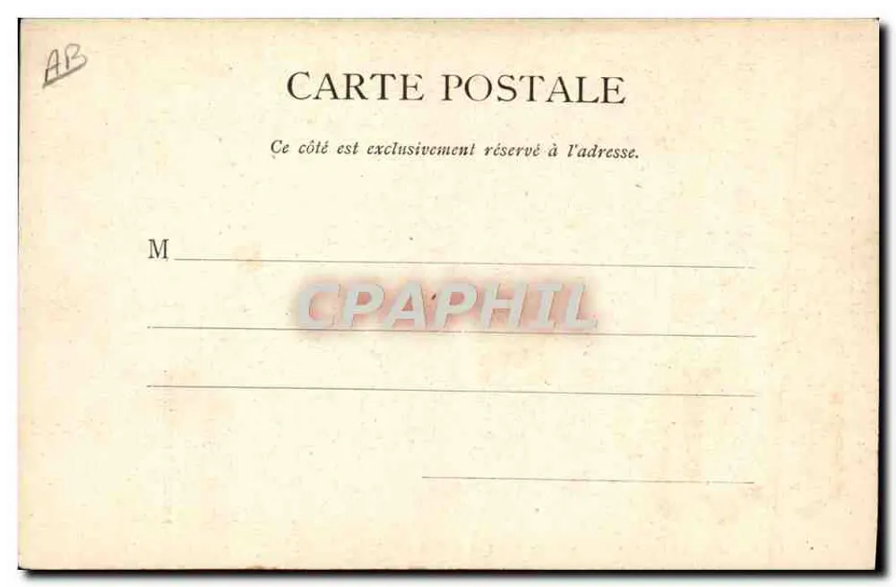 Bineur e cueilleuse — Série 122-8 — Raphael Tuck & Fils, Paris - Verso