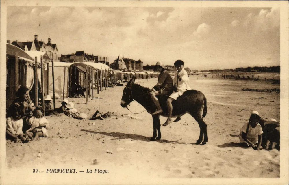 Pornichet — La Plage — Edição Gaëtan, n°57 - Frente