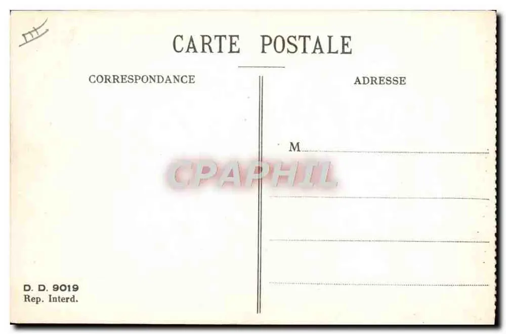 Soldados em uniforme — cena humorística com cartas — A. Gastard - Verso