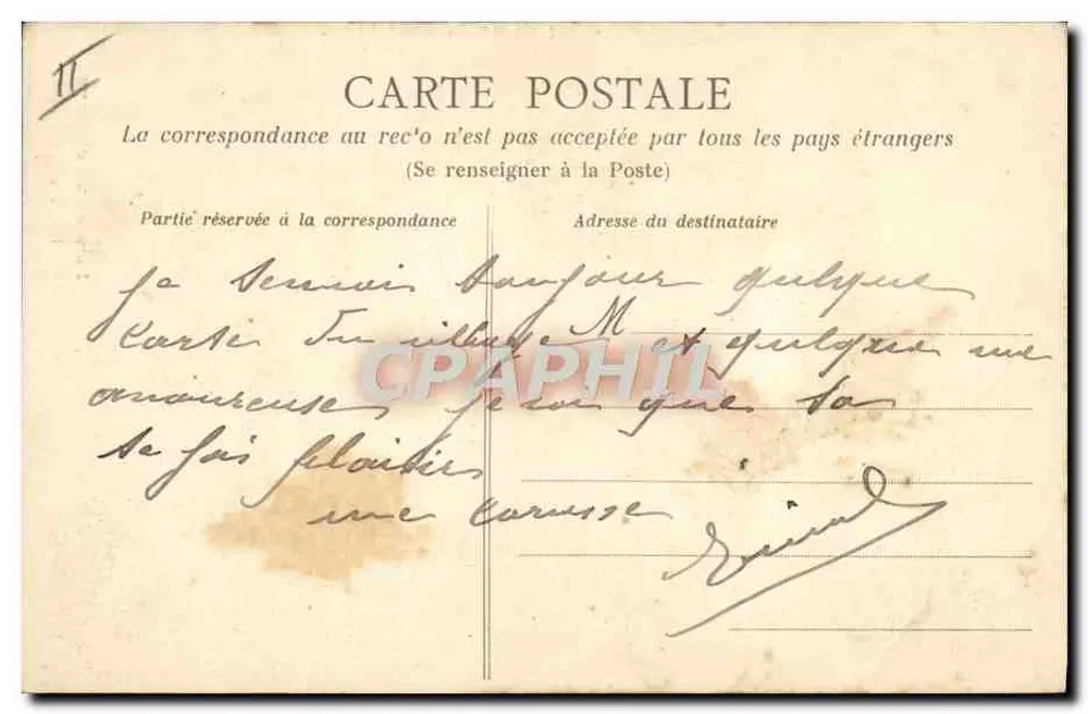 Uma vida nos campos — Uma declaração — Editor: Libre-édition (impressão em papel cartonado) - Verso