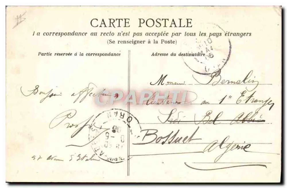 Das Leben auf dem Land — In Urlaub — Héliotypie Dugas et Cie, Nantes — Serie A - Rückseite