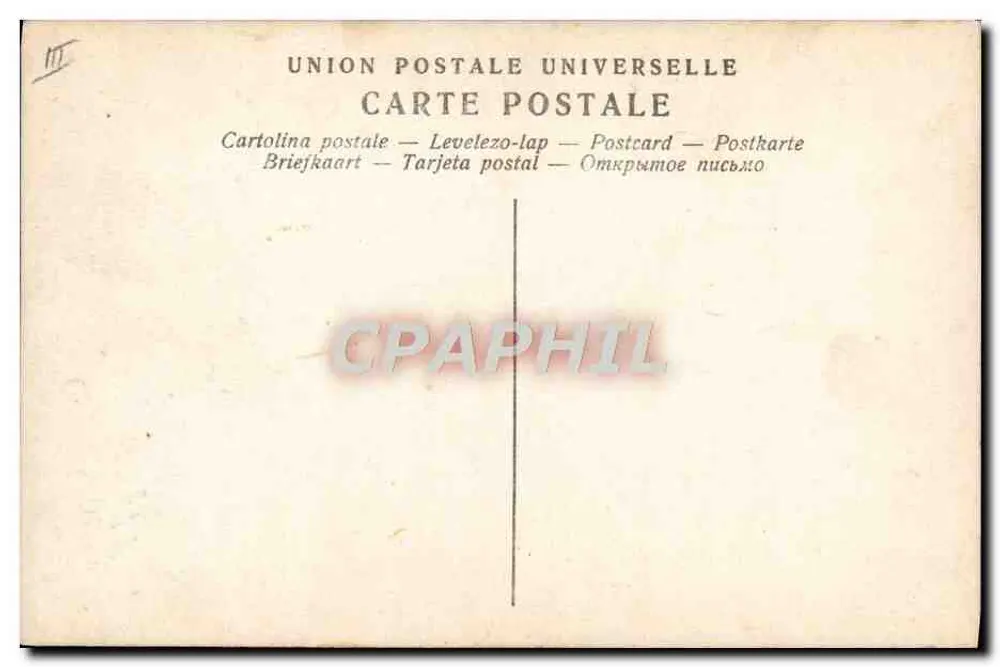 Ballet — Dançarina em tutu azul claro — Rautlinger, Paris, Série 35 - Verso