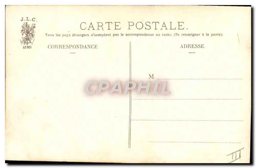 La Petite Bionnaltice — J. L. C. - Verso