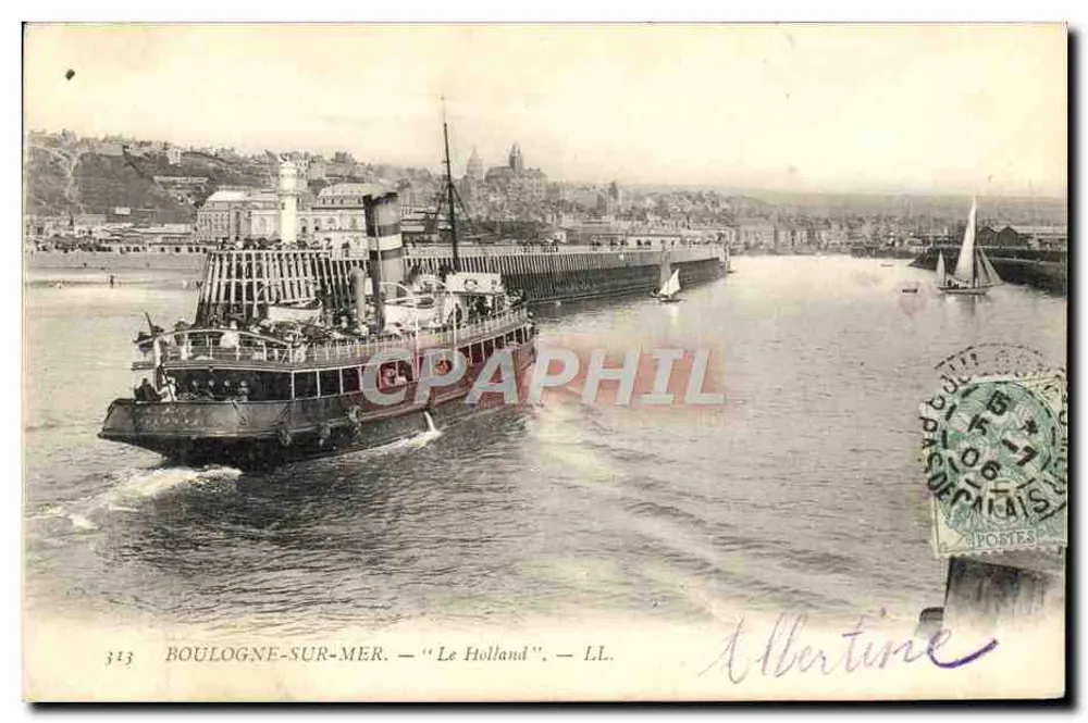 Boulogne-sur-Mer — Le Holland — LL. — Albertine - Vorderseite