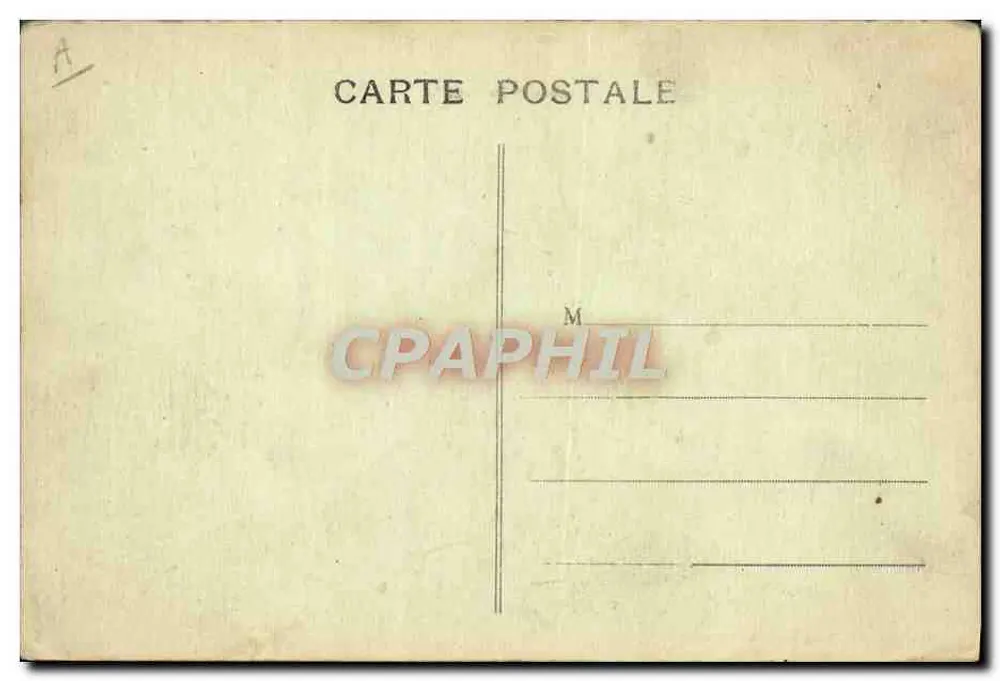 Haïti — Navio a vapor — P. Madelaine, editora, Casablanca - Trompette, foto - Verso