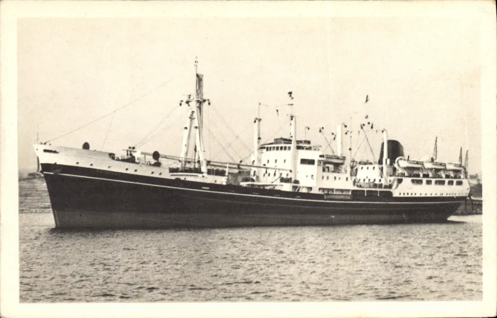 Schiff der Compagnie des Messageries Maritimes — "Imerina" und "Gallieni" - Vorderseite