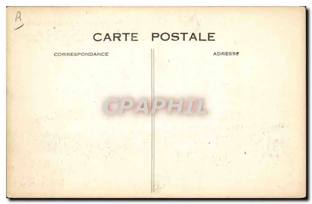 Le Havre — Dampfer "Ile-de-France" — C. M., Le Havre - Rückseite