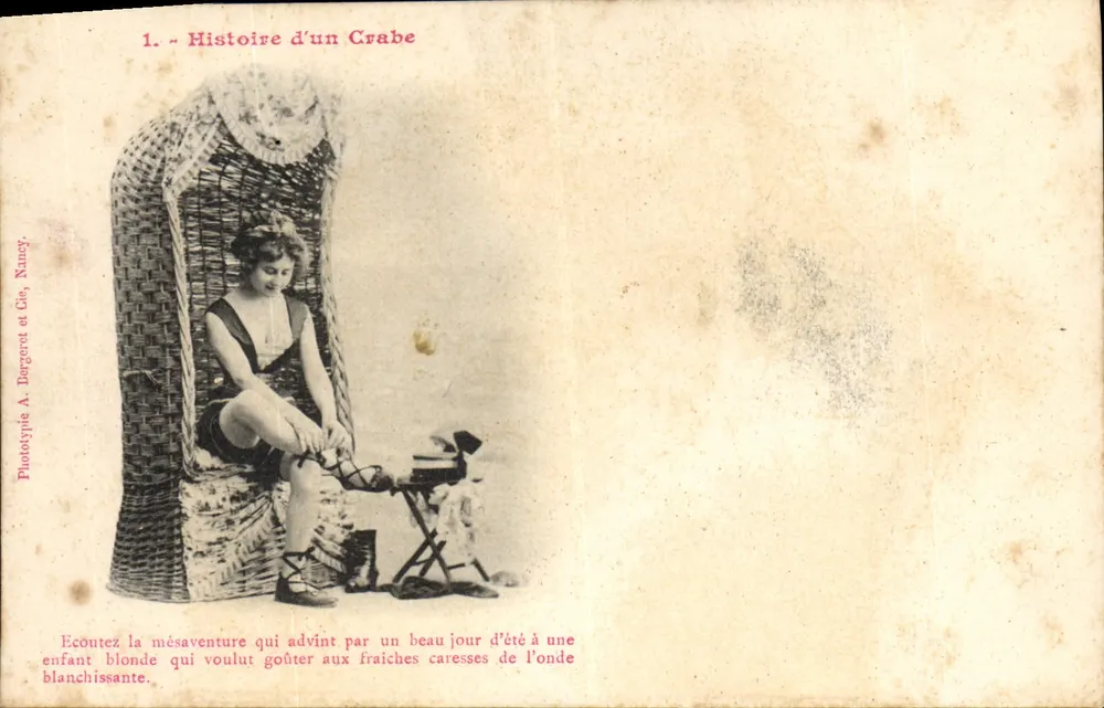 Eine Krabben-Geschichte — Phototypie A. Bergeret et Cie, Nancy - Vorderseite