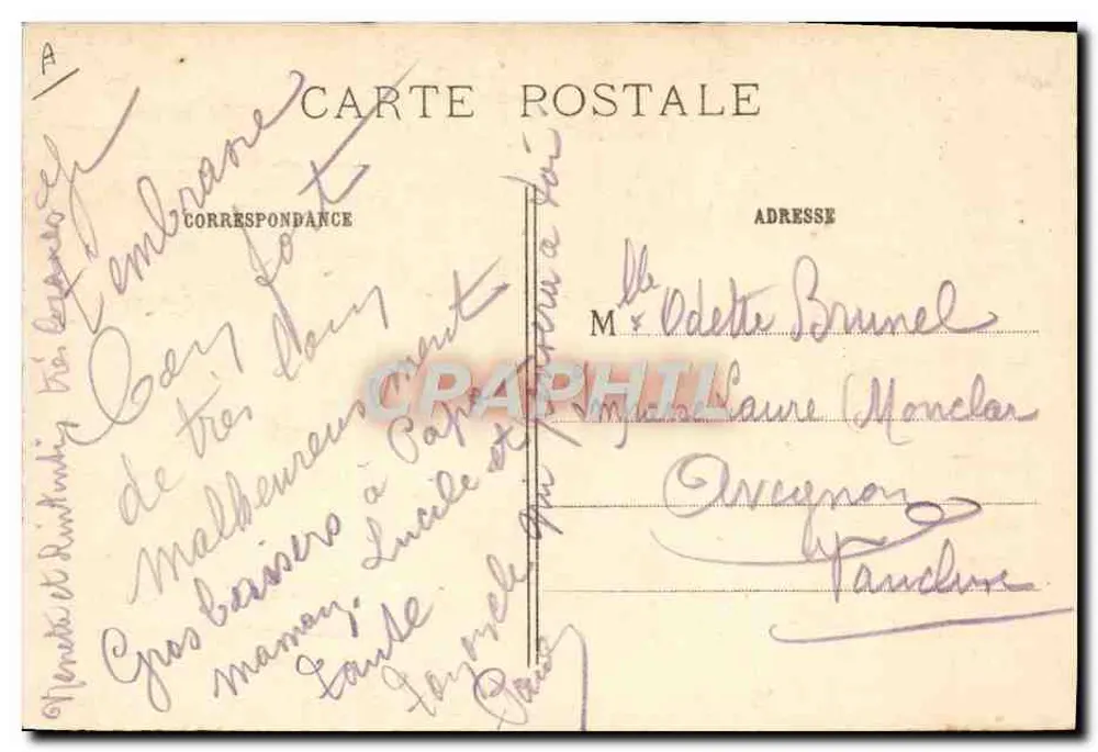 Amiens — O desfile da armada da África — J. Courcier, Paris - Verso