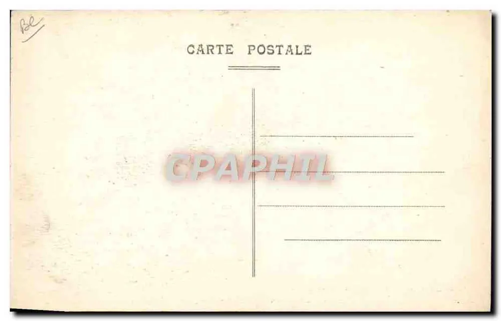 Auf dem Weg zu den Feldern — Esel in Hosen — Sammlung G. C. St-Martin-de-Ré - Rückseite