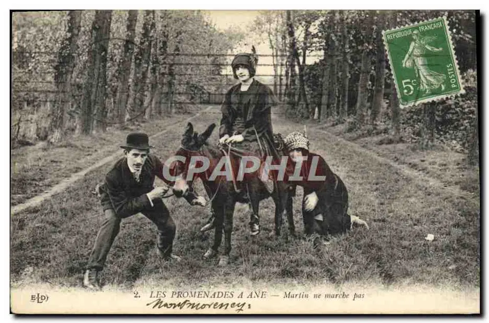 Donkey Walks — Martin geht nicht — Verlag E.L.P.D. Nr. 2 - Vorderseite