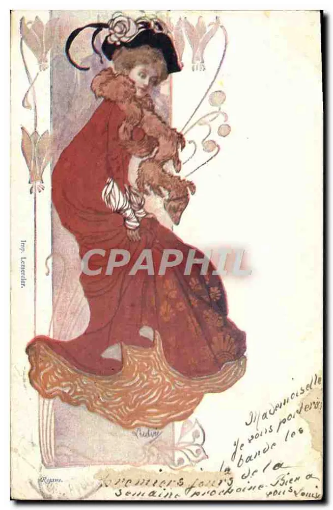 Ich bringe Ihnen die Bande der nächsten Woche — Mademoiselle — Verlag Lomercier - Vorderseite