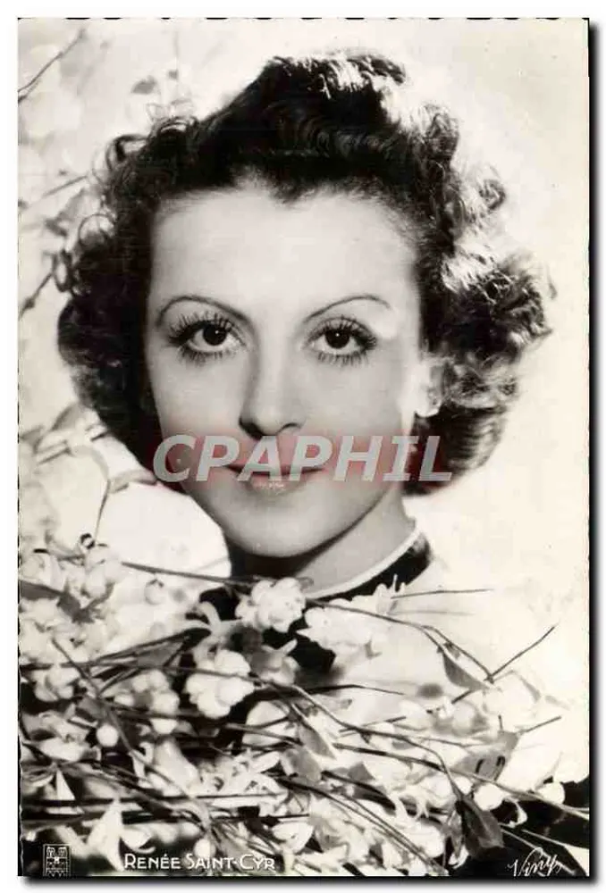 Renée Saint-Cyr — portret — Viny - Awers
