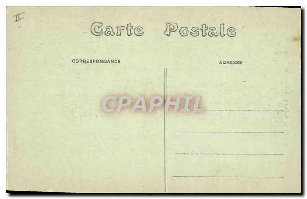 Dieppe — Le Calvaire et le Mât de Télégraphie sans fil — L. Vidière Verlag - Dieppe - Rückseite