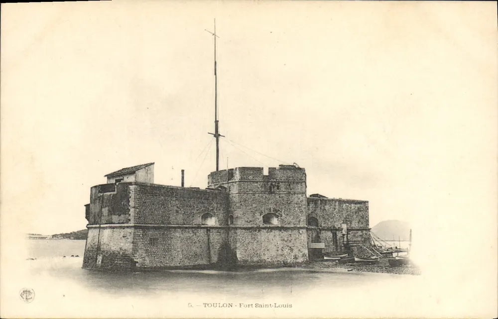 Toulon — Fort Saint-Louis — Collection du Touring-Club de France, n°5 - Vorderseite
